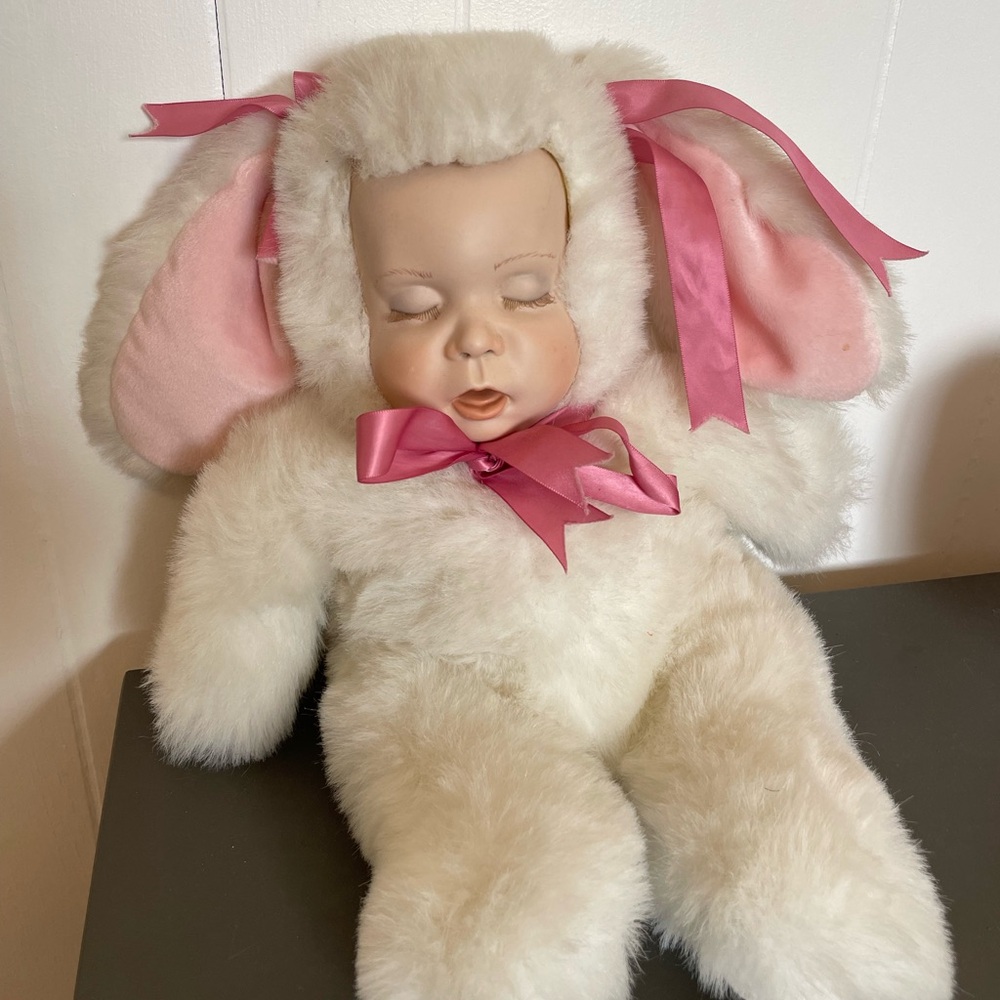 Porcelain vintage doll